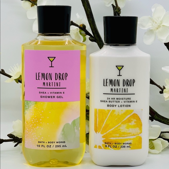 Bath & Body Works Lemon Drop Martini 2-Piece Set - Picture 1 of 2